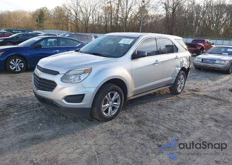 2017 Chevrolet Equinox Ls из США, поврежденный, VIN 2GNALBEKXH1548791